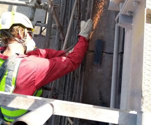 NDT Inspection and welding repairs of plant critical machine